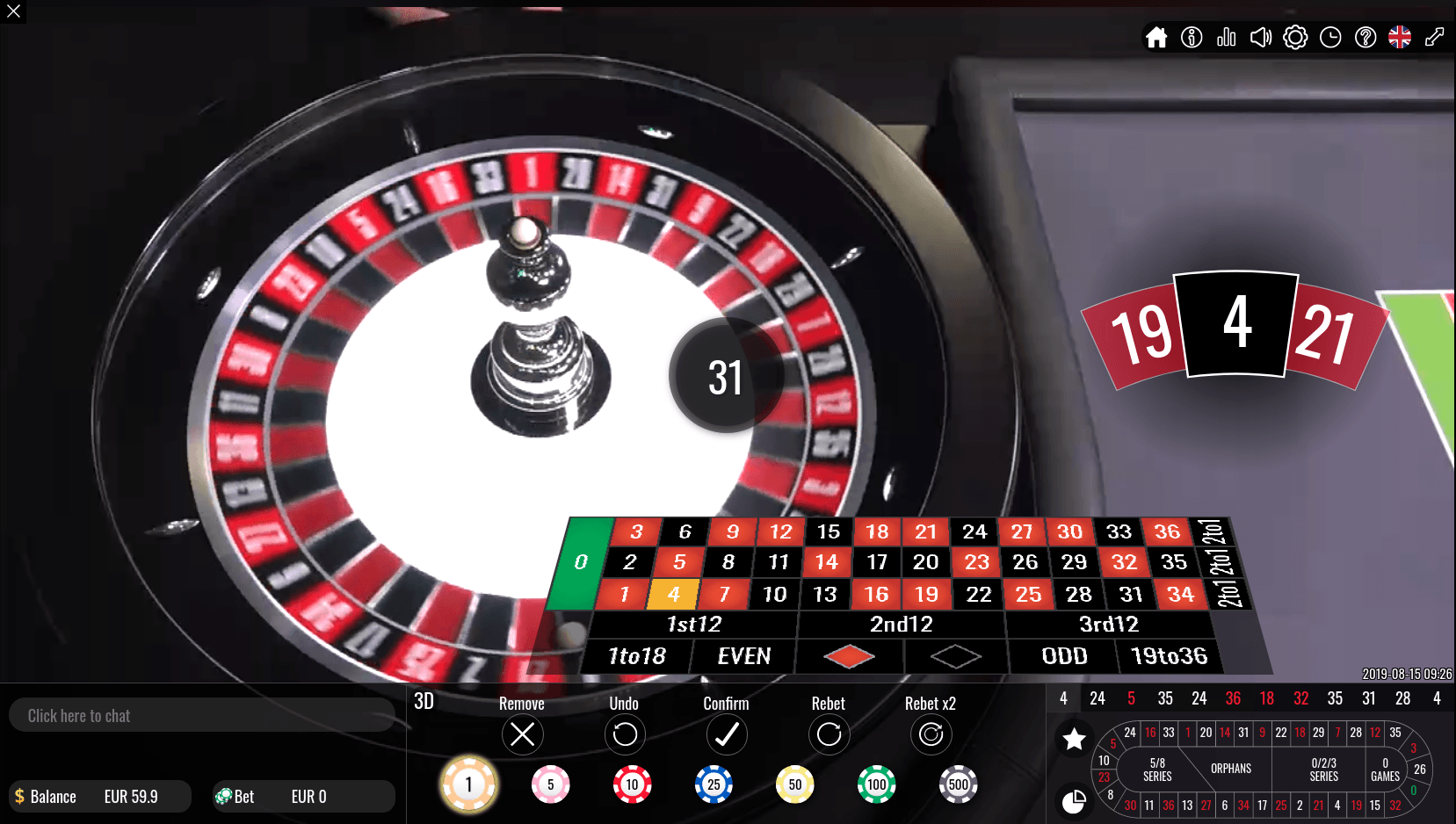 Olimpobet casino online roulette live